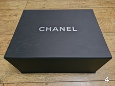 Chanel black Garment/Handbag Big Magnetic Gift Box Approx. 46x36x21cm