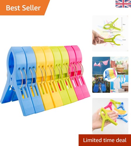Large plastic towel clips - towel,