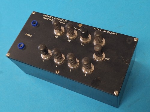 Resistance box 110ω in - 110Ω,