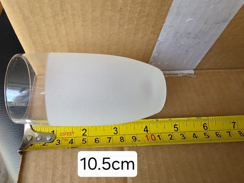 Small glass lamp shade - small,