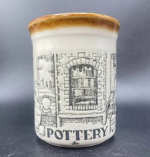Vintage Biltons Pottery Pot Making embossed ceramic mug made in England