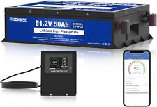 48V 50Ah LiFePO4 Battery Lithium Battery Metal Case for Golf Cart Buggy UPS