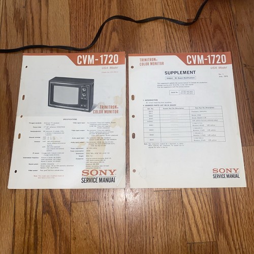 Sony trinitron color monitor - color,