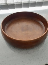 Vintage Wooden Fruit Bowl -