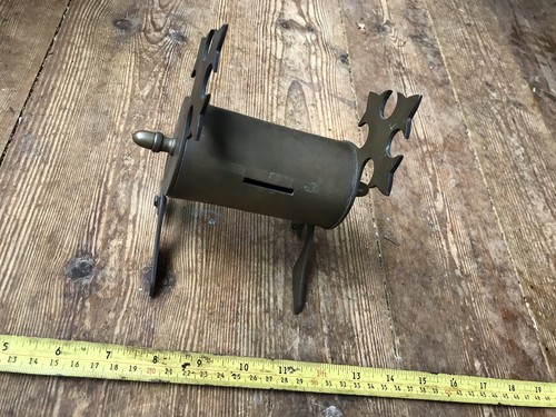 Brass trench art money - money, box