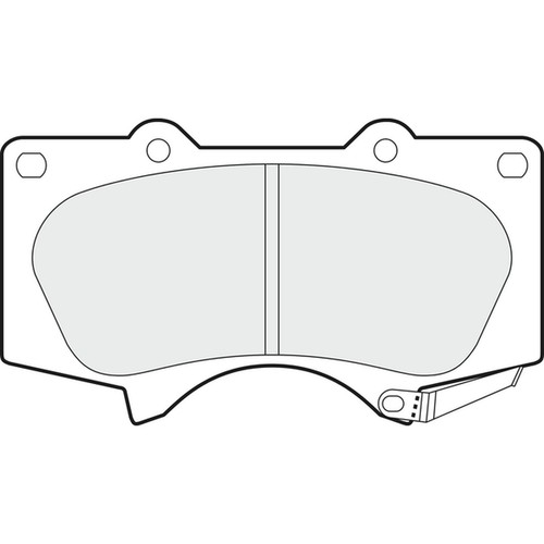 Brake pads set for toyota - set,