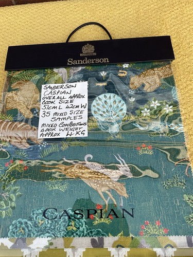 Sanderson caspian fabric - sanderson,