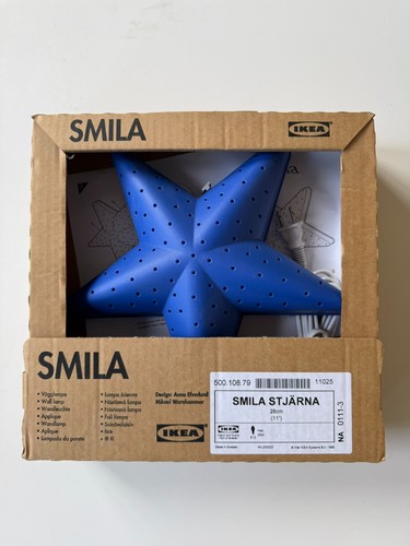 Ikea smila stjärna blue - ikea, star