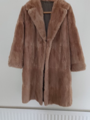 Vintage fully lined musquash - fully-lined,