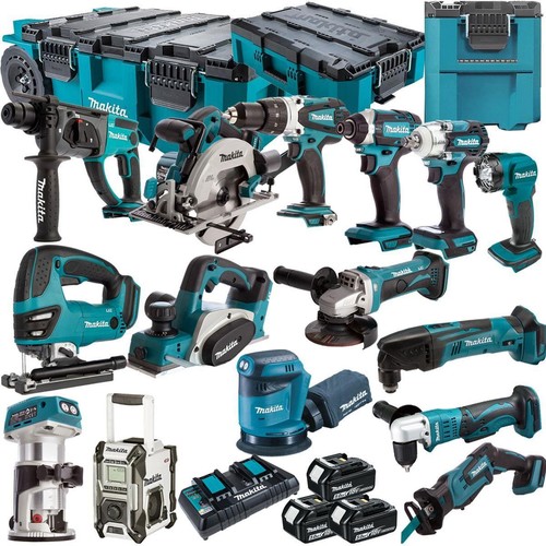 Makita 18v piece combo tool - makita,