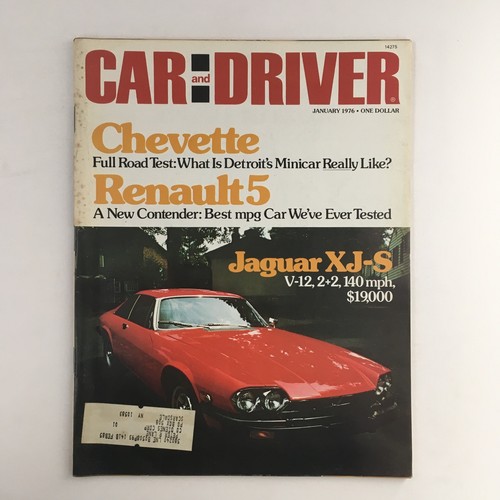Car and driver magazine - and,