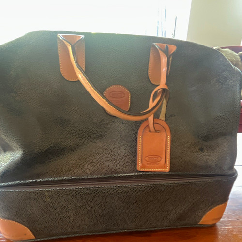 Bric leather holdall - holdall, duffle