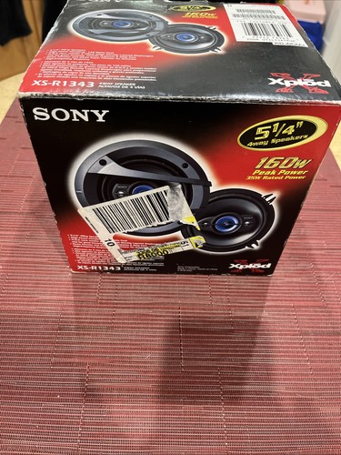 New box sony xplod car - in,