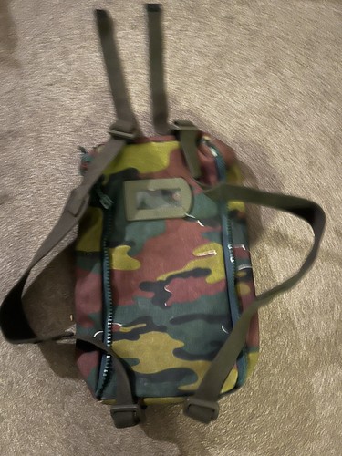 Vintage army backpack small - army,