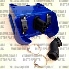 Air Filter Box Yamaha PW80 1983-2013 - BLUE PY80 PW PY 80 Airbox Complete