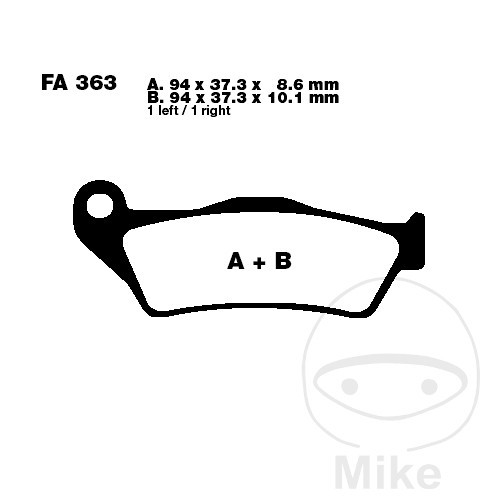 Ebc sintered brake pads - ebc,