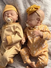 Doll Twins, Reborn, 19 Inch