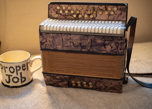 Hohner liliput melodeon - hohner, c/f