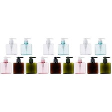 15 Pcs Soap Dispenser Shampoo Bottles Refillable Shampoo Bottles Soap Dispenser