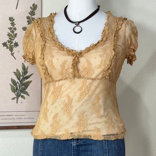 Y2k floral lace - floral,