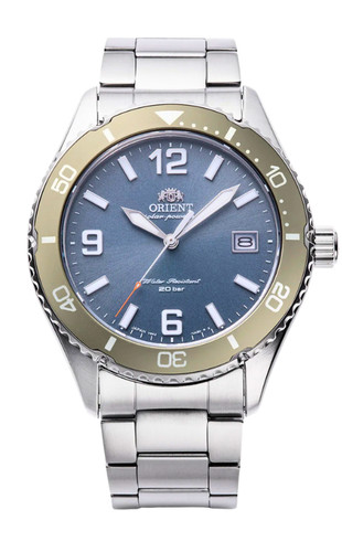 Orient mako 40mm - orient, blue