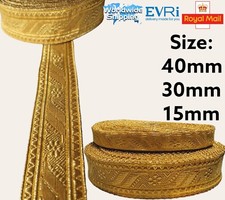 Mylar braid Gold 100% wire