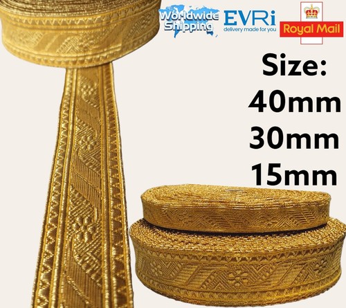 Mylar braid gold - mylar,