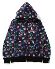 BAPE x Ghosbusters Full Zip Camo Hoodie | Size S  / Small | Multi A Bathing ape