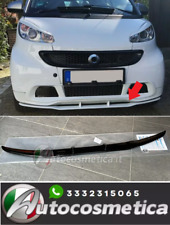 Splitter per Smart 451 2007-2014 spoiler splitter paraurti anteriore nero lucido