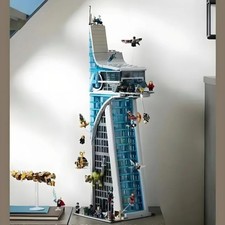76269 MOC Avengers Tower Building Blocks with 31 Figures Marvel 5201pcs