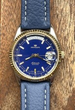 Pryngeps Day Date 36mm Automatic Watch