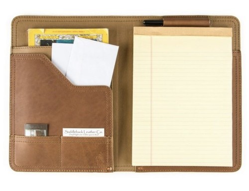 Saddleback leather portfolio - leather,