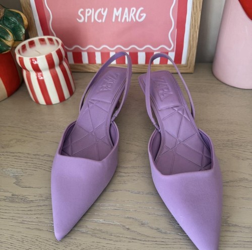 Zara women slingback shoes - women's,