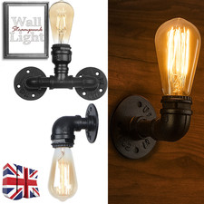 Industrial Pipe Wall Light