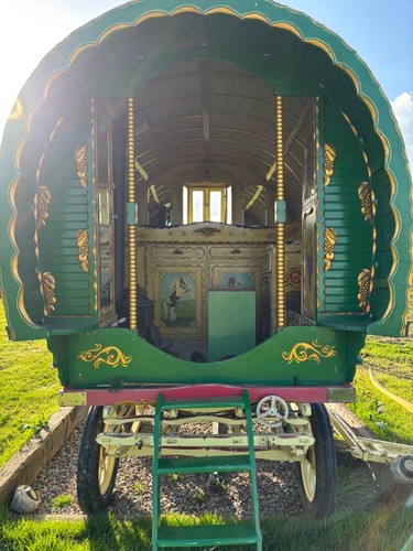 Bow top gypsy caravan - bow,