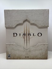 Diablo III 3 Collector’s Edition PC OPENED, Soundtrack & Blu-ray Sealed - NO USB