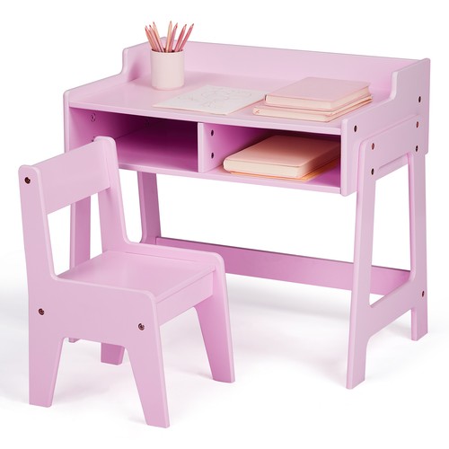 Desk and chair set children - and,