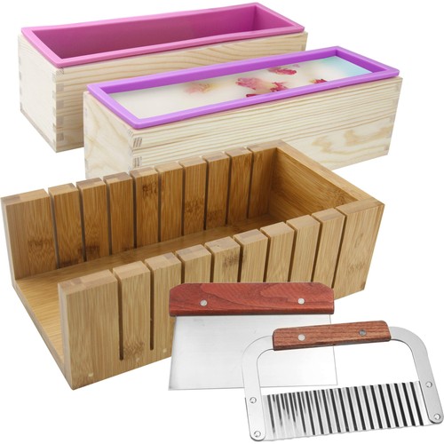 Pcs silicone soap molds - 2,