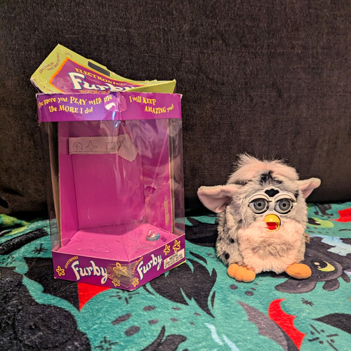 Tiger electronics furby plush - tiger,