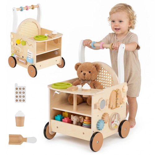 Wooden baby walker 1 - 13,