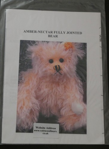 Teddy bear sewing pattern - teddy,