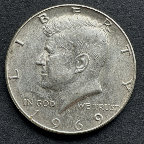 1969 kennedy half dollar - 1969,