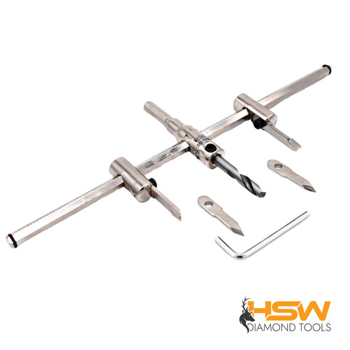 Adjustable circle hole - adjustable, cutter