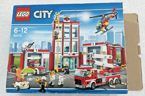 Lego city fire station - fire,