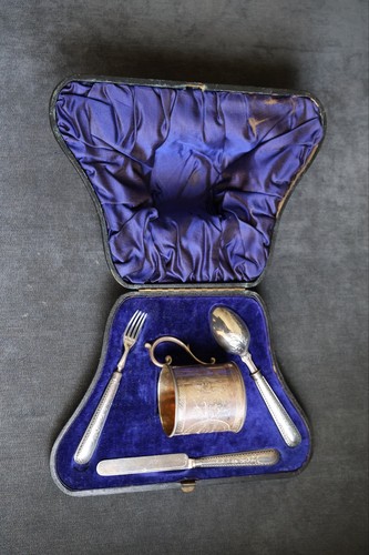 Antique 1877 boxed sterling - antique,