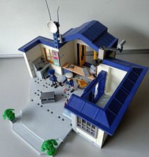 Vintage Playmobil 3165 Police Station /Jail. Full Original Set. 