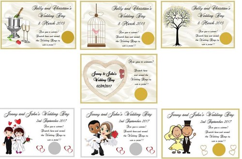 Personalised wedding - x,