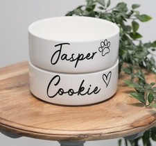 Personalised pet bowl -