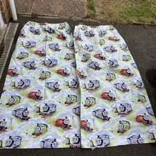 Vintage Thomas Tank Engine Curtains 175cm 110cm One Curtain Polycotton Retro
