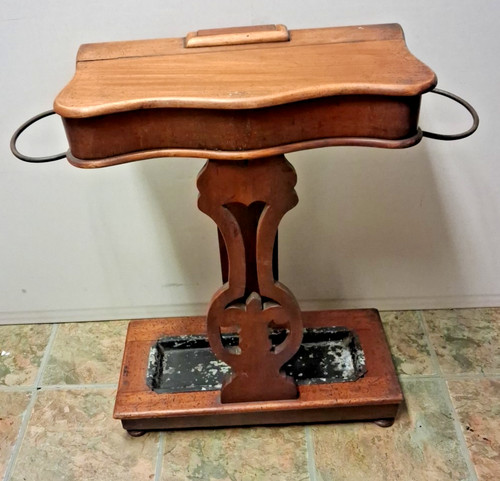 Antique hall stand - stand, with